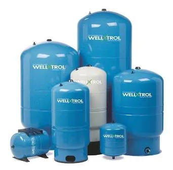Well-X-Trol well pressure tanks in a range of sizes